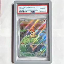 Victini #208 - Pokemon Unova Collection Black Star Promo - PSA 10 - Image 1