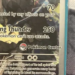 N's Zekrom Pokemon Center Stamp - Ascended Heroes ETB Promo SEALED RJ1 - Image 2