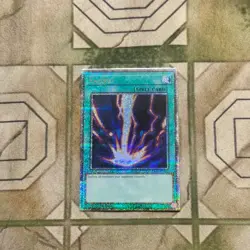 YUGIOH! ** RAIGEKI ** QUARTER CENTURY SECRET RARE NM RA03-EN083 - Image 1