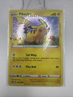 Cereal Foil Pikachu SWSH039 - Holo - English - General Mills Pokemon Promo 25th - Image 3