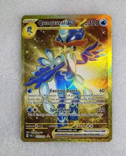 Quaquaval ex 273/193 NM/M PAL EN SV Gold Pokemon TCG - Image 1