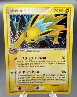 JOLTEON 8/115 Reverse Holo Rare UNSEEN FORCES Pokemon HP UF UF - Image 1