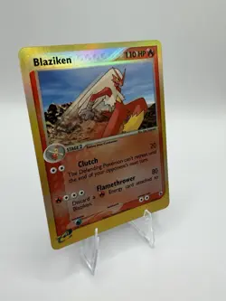 Blaziken 15/109 Reverse EX Ruby and Sapphire - Pokemon Holo Foil - Image 3