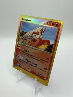 Blaziken 15/109 Reverse EX Ruby and Sapphire - Pokemon Holo Foil - Image 4