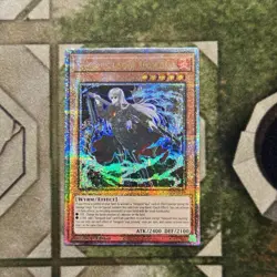 YUGIOH! ** VANQUISH SOUL JIAOLONG ** QUARTER CENTURY SECRET RARE NM AGOV-EN018 - Image 1
