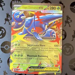 Pokemon TCG Mega Heracross EX 004/094 Phantasmal Flames Double Rare Holo Basic … - Image 1