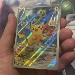 2023 Pokemon Paldea Evolved ETB Pikachu SVP 027 BLACK STAR PROMO SEALED! RJ1 - Image 3