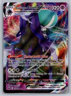 Shadow Rider Calyrex VMax 075/198 Ultra Rare Chilling Reign Pokemon Near Mint NM - Image 1