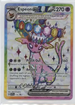 Espeon ex Pokemon Scarlet & Violet Black Star Promo #175 - Image 1