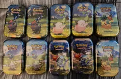 Pokemon TCG Mega Evolutions-Ascended Heroes Mini Tins ✨ 10 Factory Sealed Tins! - Image 1