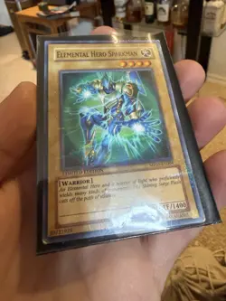 Yu-Gi-Oh TCG Elemental Hero Sparkman Limited Edition Holo Lot 2 Cards MF03-EN004 - Image 3