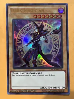 Yugioh Dark Magician DUPO-EN101 Ultra Rare Limited Edition NM - Image 1