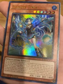 Elfnote Tinia BPRO-EN011 Burst Protocol 1st Edition Yu-Gi-Oh! - Image 1