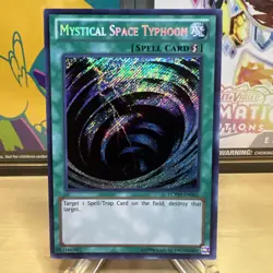 Mystical Space Typhoon LCYW-EN062 Yu-Gi-Oh Legendary Collection 3: Yugi's World - Image 1