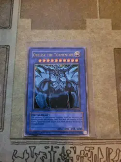 YUGIOH OBELISK THE TORMENTOR GBI-002 ULTRA UNLIMITED ED VLP PROMO - Image 1