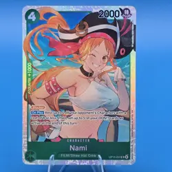 Nami - OP14-031 - Super Rare - The Azure Sea's Seven - One Piece - Image 1