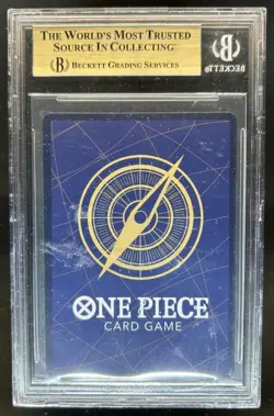2024 One Piece Monkey.D.Luffy Treasure Boosters Promo #ST10-006 BGS 10 PRISTINE - Image 2
