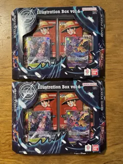 2X One Piece Illustration Box Vol 6 English New Factory Sealed op-13 - Image 1