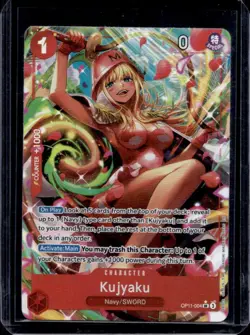 2025 One Piece Kujyaku Super Rare Alternative Art #OP11-004 - Image 1