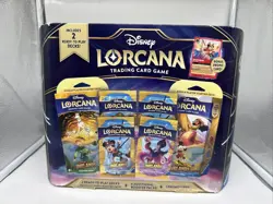 Disney Lorcana Costco Inklands Bundle Box Pirate Mickey Foil Promo *Damaged Box - Image 1