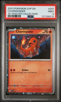 Charmander - 047 (Cosmos Holo) 047 Sv: Scarlet & Violet Promo Cards Holo - Image 3