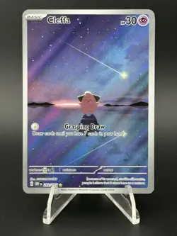 Cleffa 202/197 Obsidian Flames Illustration Rare Pokemon Card - Image 1