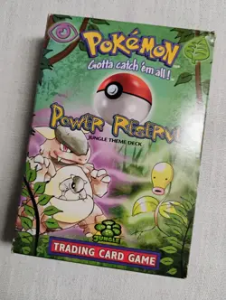 Pokemon Power Reserve Jungle Theme Deck (all cards, rulebook+etc) 742818060653 - Image 1
