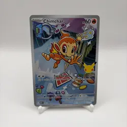 Pokemon TCG First (1st) Partner Card - Chimchar 041 Black Star Promo MEP - Image 1