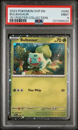 Bulbasaur - 046 (Cosmos Holo) 046 Sv: Scarlet & Violet Promo Cards Holo - Image 3