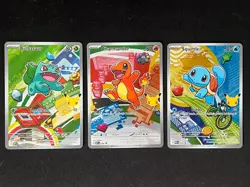 Pokemon First Partner Illustration 30th Anniversary Promo Complete 9 Card Set NM - Image 2