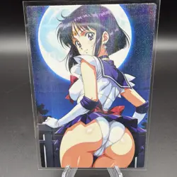 Hotaru Tomoe Sailor Saturn Anime Waifu Card Doujin ACG Goddess Holo - Image 1