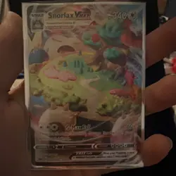 Pokemon TCG Snorlax VMAX Sword & Shield 202/202 Holo Gigantamax Card - Image 1