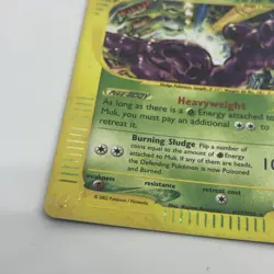 Pokemon Muk Holo Aquapolis Card H17/H32 WOTC 2002 Rare MP Vintage - Image 4