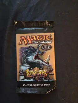 Wizards of The Coast, MTG, Legions Booster Pack - 15 Cards unopened, 2003 - Image 1