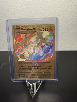 Pokemon Chandelure VMAX Secret Rare Full Art 265/264 Fusion Strike 320 HP Card - Image 1