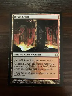 Blood Crypt NM Return To Ravnica MYG Magic: The Gathering - Image 1