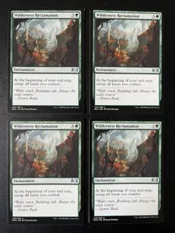 MTG- Wilderness Reclamation x4 - Ravnica Allegiance - Image 1