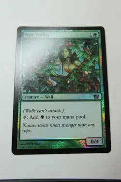 MTG Vine Trellis x1-Foil -Eighth Edition-Lightly Played - Image 1