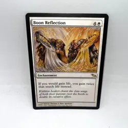 Boon Reflection 5 Rare Shadowmoor Magic: The Gathering Lightly Played - Image 1