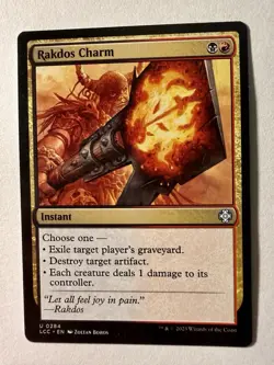 Rakdos Charm - Ixalan Commander LCC - MTG - Image 1
