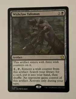 Wishclaw Talisman #617 (NM) Foundations FDN Magic MTG - Image 1