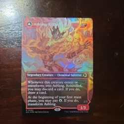 MTG Lorwyn Eclipsed: Ashling, Rekindled(Borderless Foil) - Image 1