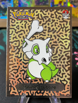 SHINING CUBONE Non-TCG 2024 SHINY POKEMON Card Kanto Peru Foil NM - Image 1