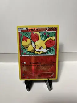 Pokemon - Fennekin - 25/162 - Reverse Holo Common - XY BREAKthrough - NM - Image 2