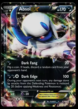 Pokemon Card XY Promo Absol EX - XY62 - Image 1