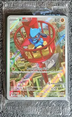 Riolu Mega Evolution Pokemon Center ETB Black Star Promo SEALED - Image 1