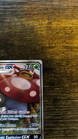 Pokemon Vileplume GX 211/236 SM Cosmic Eclipse Ultra Rare Full Art Holo MINT - Image 3