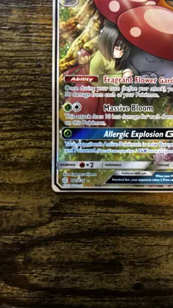 Pokemon Vileplume GX 211/236 SM Cosmic Eclipse Ultra Rare Full Art Holo MINT - Image 4