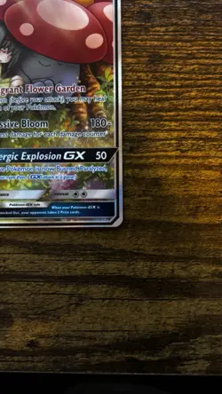 Pokemon Vileplume GX 211/236 SM Cosmic Eclipse Ultra Rare Full Art Holo MINT - Image 5