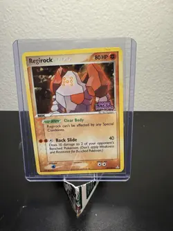 Pokemon Regirock EX Reverse Holo Rare 28/110 Holon Phantoms 80 HP Basic Card - Image 1